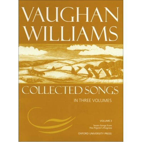 Collected Songs Volume 3 by Ralph Vaughan Williams - Vocal Selections, Medium Voice, 40 Pages, Oxford University Press