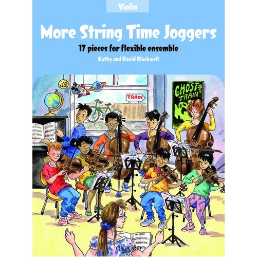 More String Time Joggers for Violin