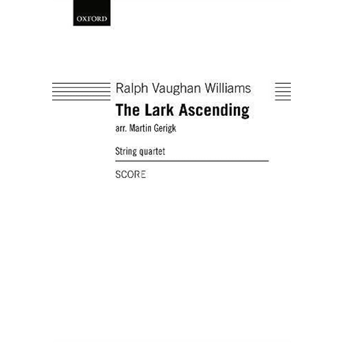 Vaughan Williams - The Lark Ascending for String Quartet - Score