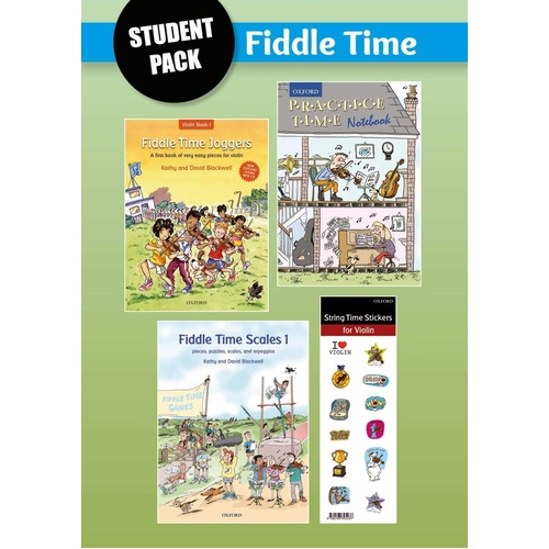 Fiddle Time Student Pack for Violin by David and Kathy Blackwell