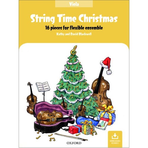 String Time Christmas Viola Part by David Blackwell and Kathy Blackwell