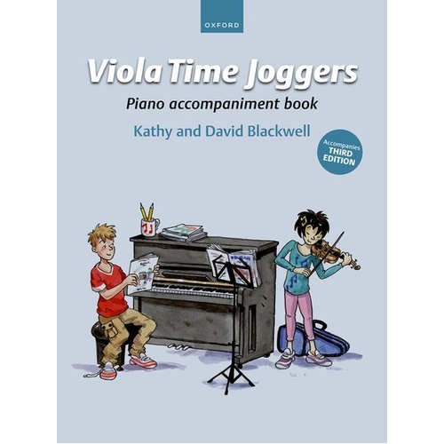 Viola Time Joggers Piano Accompaniment Book Third Edition