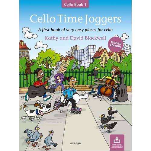 Cello Time Joggers Second Edition BK/OLA