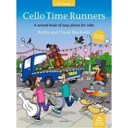 Cello Time Runners Second Edition by David Blackwell and Kathy Blackwell