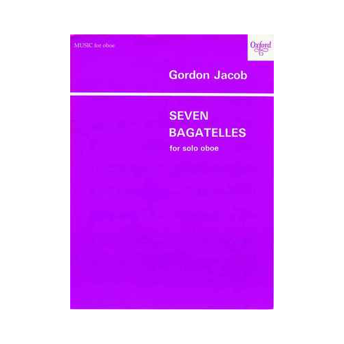 Seven Bagatelles for Solo Oboe Sheet Music