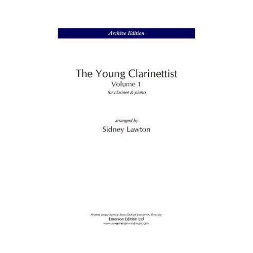 The Young Clarinettist Vol 1 for Clarinet and Piano by Sidney Lawton