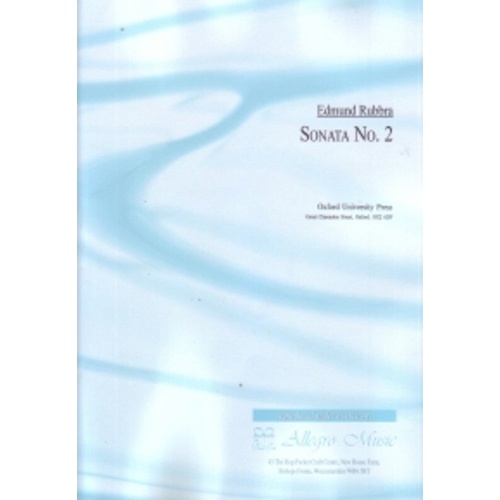 Violin Sonata No. 2 for Violin and Piano by Edmund Rubbra, Oxford University Press