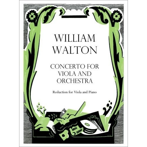 Walton - Concerto for Viola and Piano, Edited by Frederick Riddle, Full Score, 64 Pages, Oxford University Press