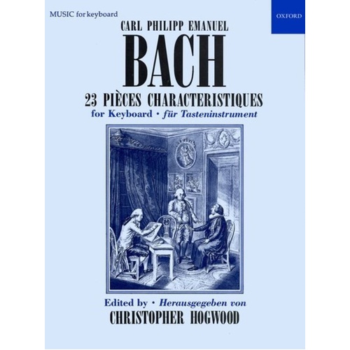 CPE Bach - 23 Pieces Caracteristiques for Piano Solo
