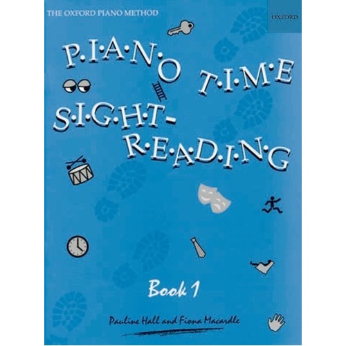 Piano Time Sight Reading Book 1 by Fiona Macardle & Pauline Hall, 28 Pages, Oxford University Press, Piano Solo