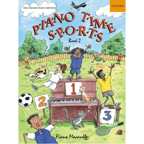 Piano Time Sports Book 2 by Fiona Macardle, 24 Pages, Piano Solo, Oxford University Press