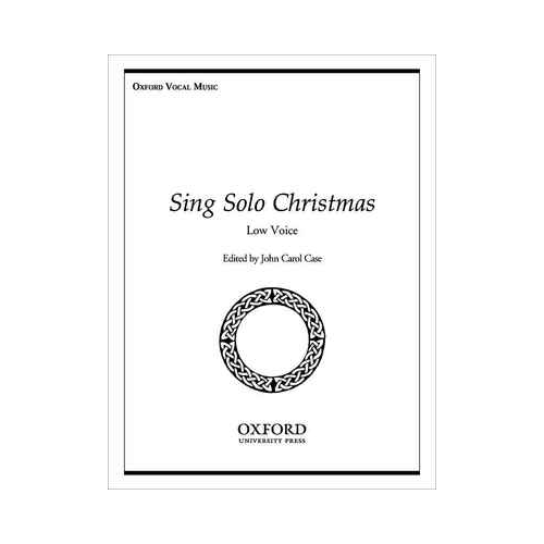 Sing Solo Christmas Low Vocal Sheet Music Collection