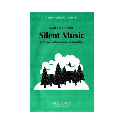 Silent Music for SA/Piano or Guitar with Optional Flute