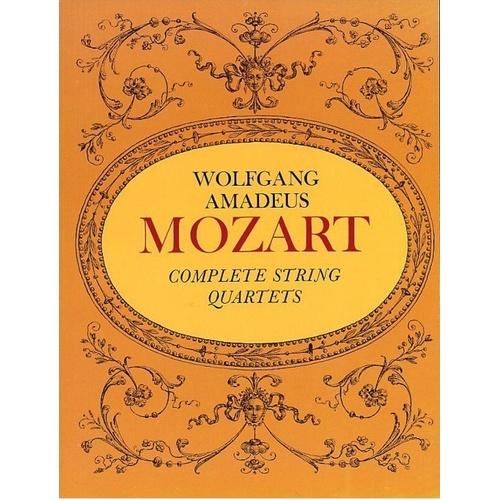 Mozart Complete String Quartets Full Score 277 Pages
