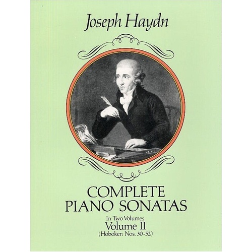 Haydn - Complete Piano Sonatas Volume 2, Dover Publications, Piano Solo, 240 Pages, Hoboken Nos. 30-52