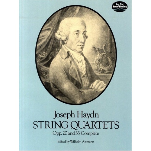 Haydn - String Quartets Op 20 & 33 Full Score Eulenburg Edition, 272 Pages
