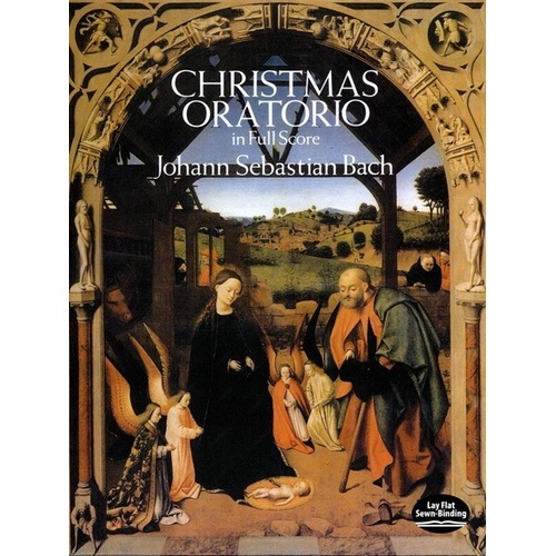 Bach - Christmas Oratorio Full Score by Dover Publications, 272 Pages