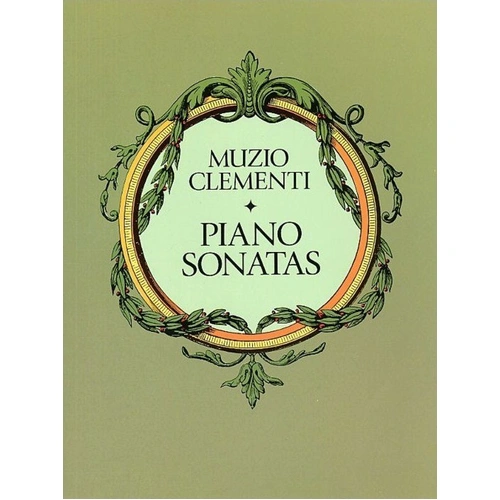 Clementi Piano Sonatas - 10 Sonatas for Piano Solo, 160 Pages, Dover Publications