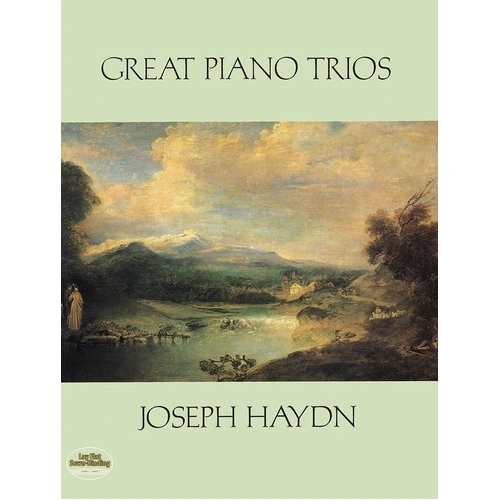 Haydn - Great Piano Trios Full Score for Piano, Violin, and Cello, 256 Pages, Published by Dover Publications