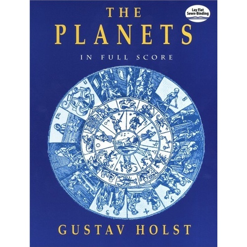 Holst - The Planets Full Score by Gustav Holst, Dover Publications, 192 Pages