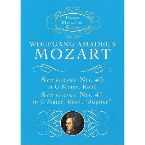 Mozart - Symphonies Nos. 40 & 41 Study Score by Dover Publications, 112 Pages