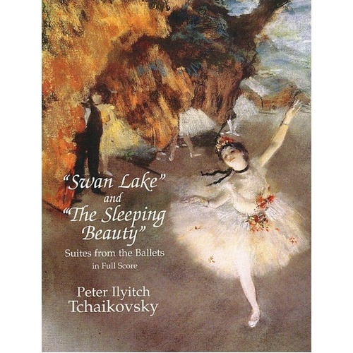 Tchaikovsky - Swan Lake & Sleeping Beauty Full Score, 208 Pages, Dover Publications