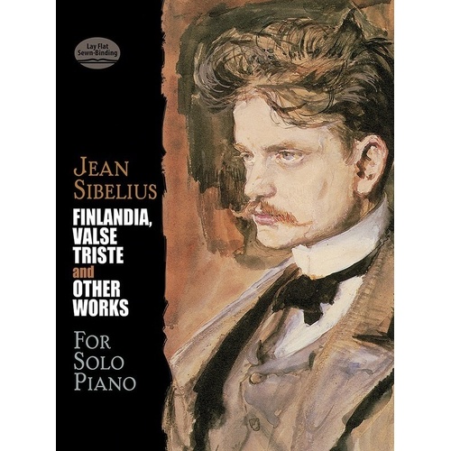 Sibelius - Finlandia, Valse Triste & Other Works for Piano, 160 Pages, Dover Publications