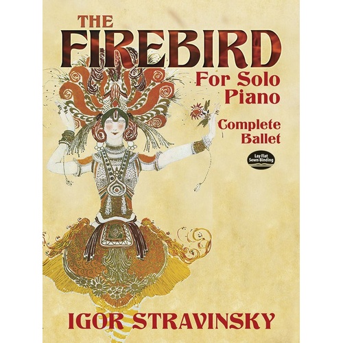 Stravinsky - The Firebird for Solo Piano, 80 Pages, Dover Publications