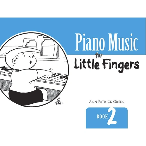 Piano Music for Little Fingers Book 2 - Big Note Edition, 48 Pages, Advanced Songs in G & F, Introduces IV Chord, Dotted Rhythms, and More