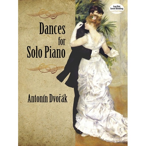 Dvorak - Dances for Solo Piano, 208 Pages, Piano Solo, Dover Publications