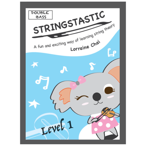 Stringstastic Level 1 Double Bass Workbook for Music Theory