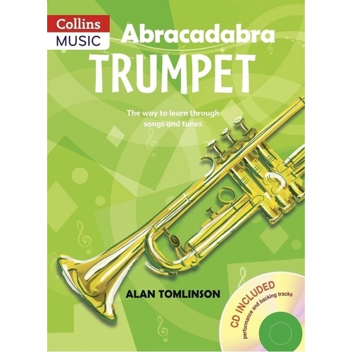 Abracadabra Trumpet Book with CD, 64 Pages, Brass Instrument Guide