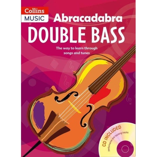 Abracadabra Double Bass Book with Download, 64 Pages, Publisher: Collins Music