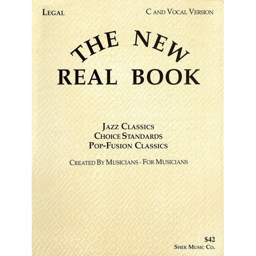 New Real Book C and Vocal Version Vol. 1 by Sher Music Co.