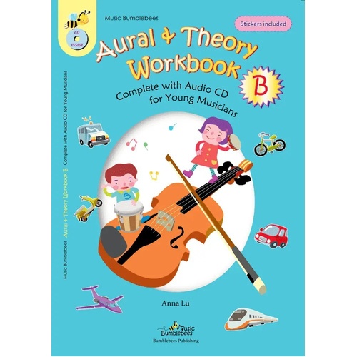 Aural and Theory Workbook B with CD for Beginners 6-9 Years