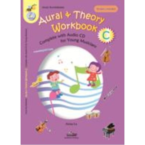 Aural and Theory Workbook C by Anna Lu - Music Bumblebees Series