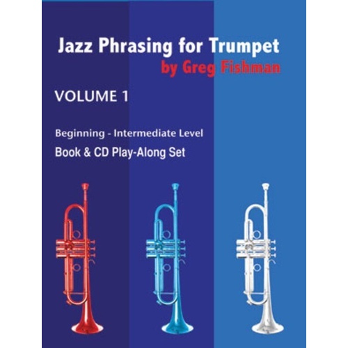 Jazz Phrasing for Trumpet Volume 1 Book with 2 CDs