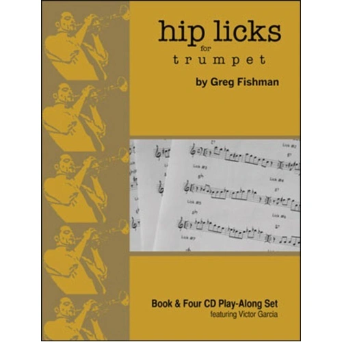 Hip Licks for Trumpet Book with 4 CDs