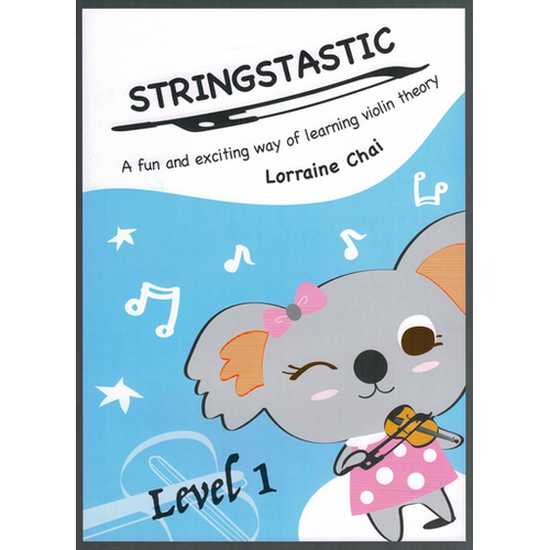 Stringstastic Level 1 Violin 2nd Edition Sheet Music and Method Book for Children Aged 6 to 10