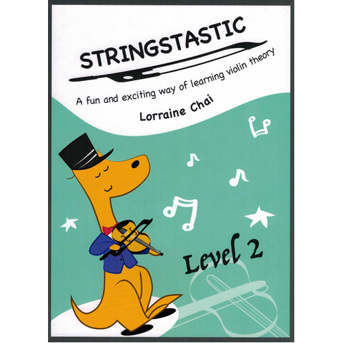Stringstastic Level 2 Violin 2nd Edition - Violin Sheet Music and Method Books for Ages 6-10