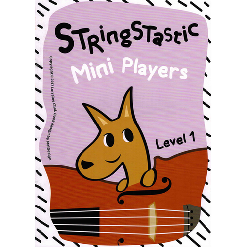 Stringstastic Mini Level 1 Violin Method Book for Children Aged 4-7