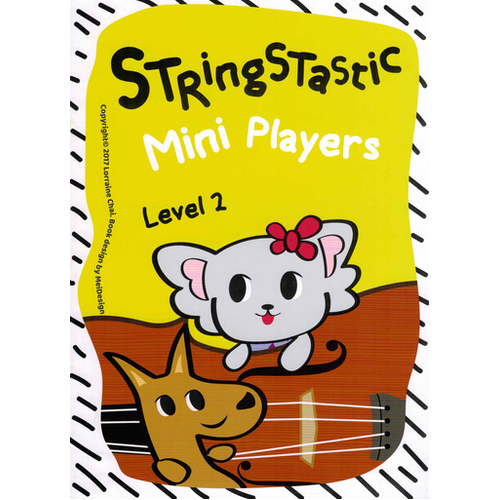 Stringstastic Mini Level 2 Violin Sheet Music and Method Book for Ages 4-7