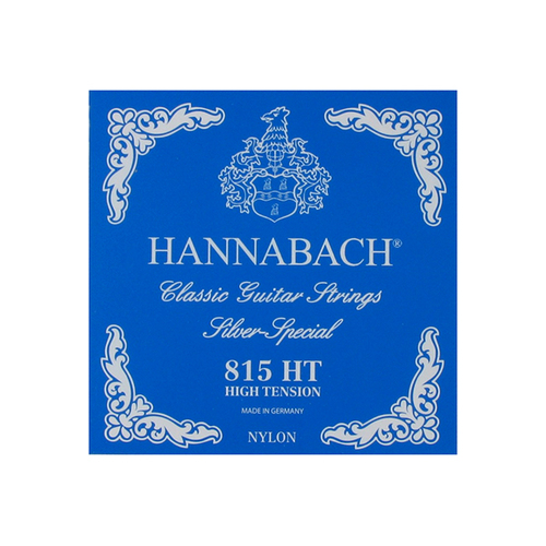 Hannabach Classical 815HT Silver Special Set - Blue (High Tension)