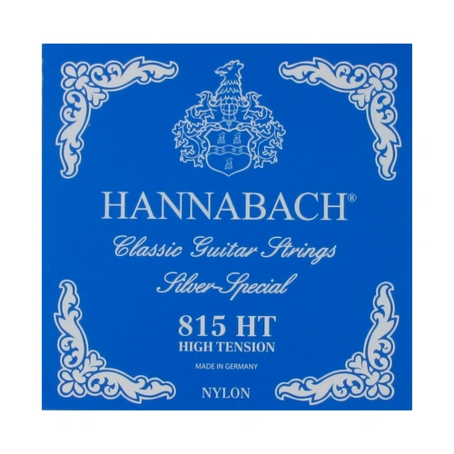 Hannabach 815HT Silver Special Set - High Tension Classical Guitar Strings