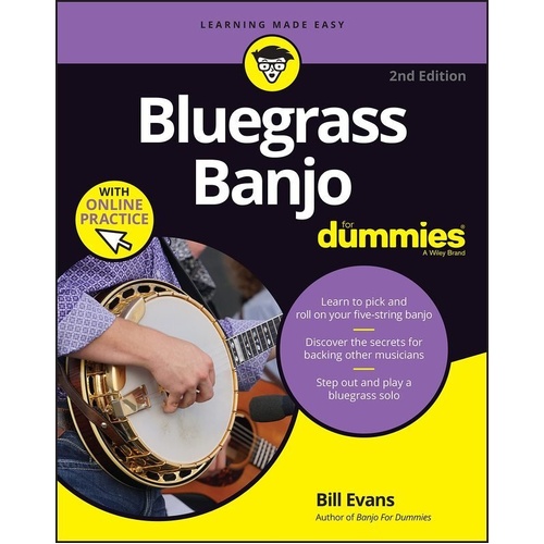 Bluegrass Banjo For Dummies 2nd Edition by John Wiley & Sons