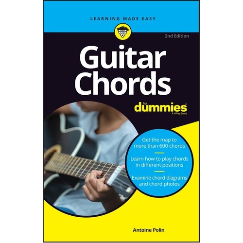 Guitar Chords for Dummies 2nd Edition, 384 Pages, John Wiley & Sons