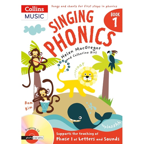 Singing Phonics Book 1 with CD