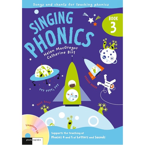 Singing Phonics Book 3 with CD - Vocal Sheet Music