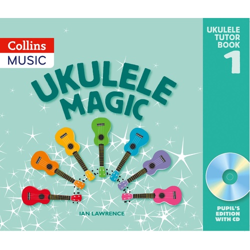 Ukulele Magic Tutor Book 1 Pupil with CD - Guitar Sheet Music