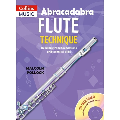 Abracadabra Flute Technique Book with CD for Grades 1-3